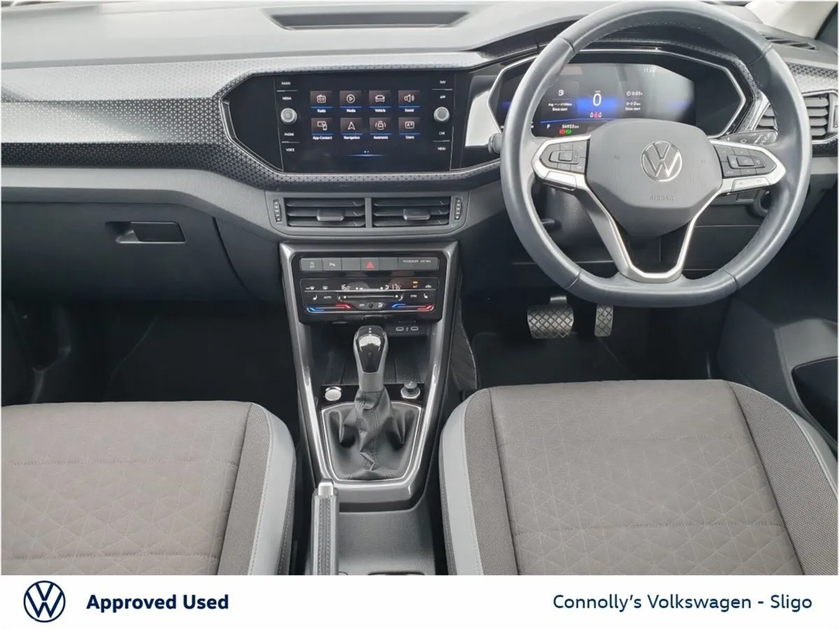 Volkswagen T-Cross SUV, Petrol, 2024, Silver