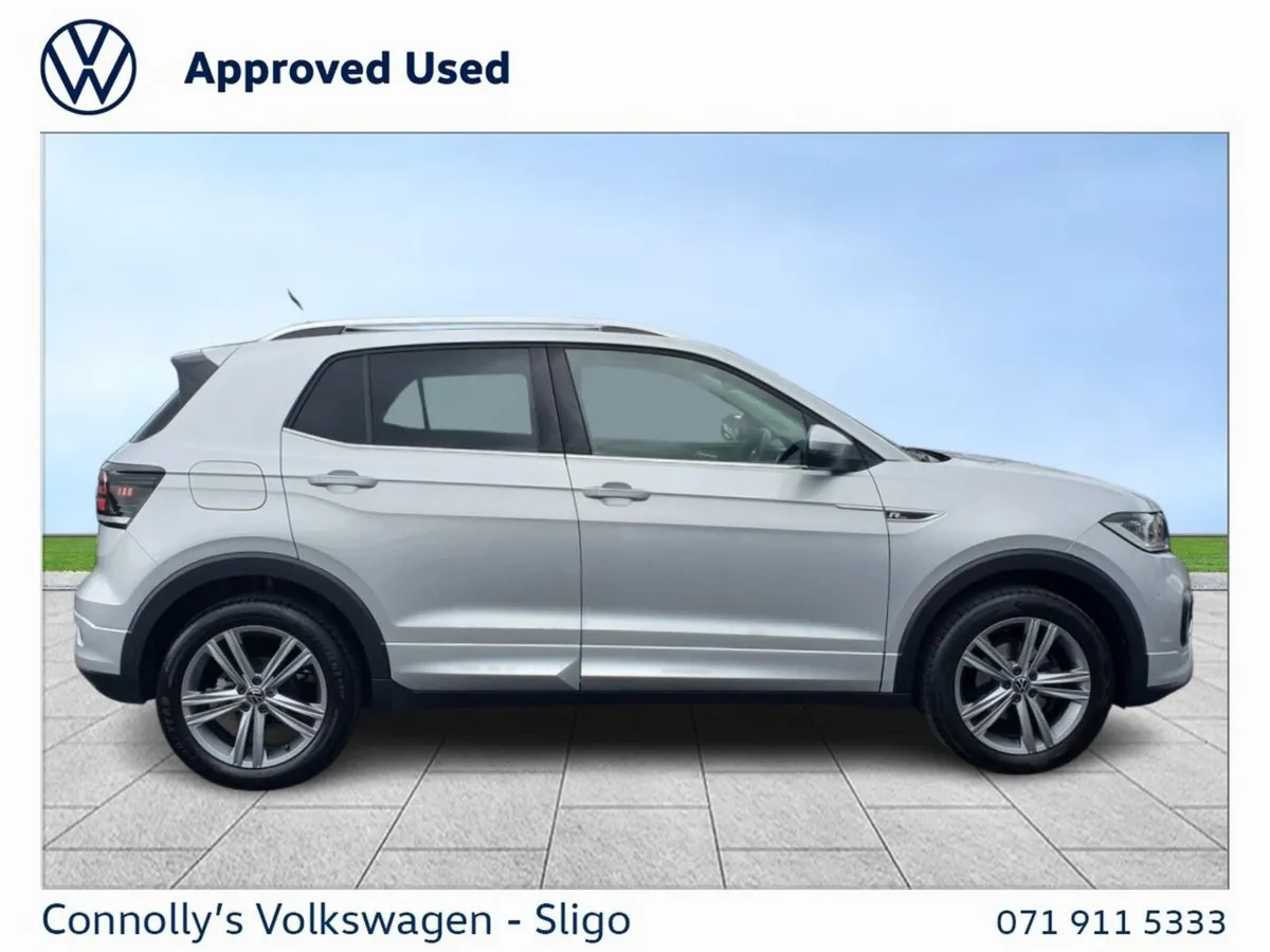 Volkswagen T-Cross SUV, Petrol, 2024, Silver