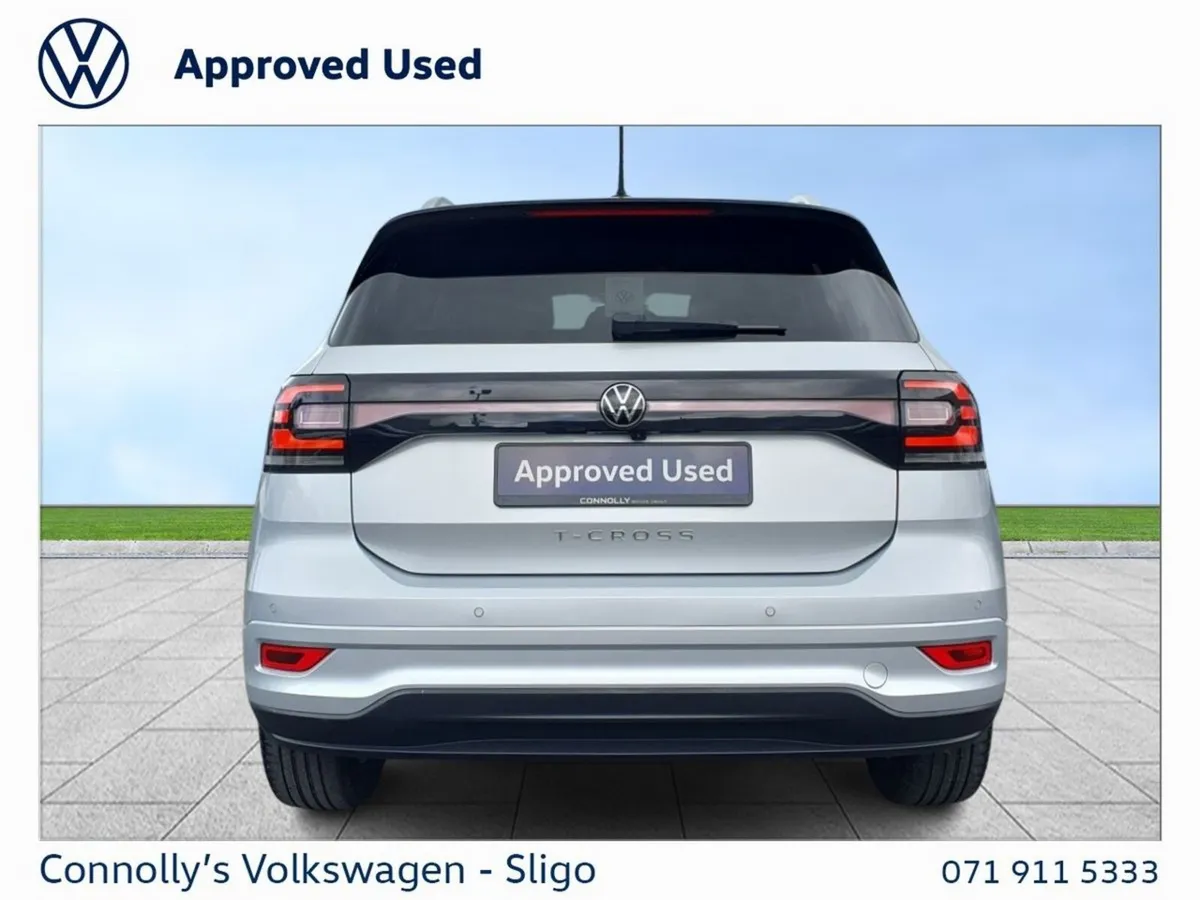 Volkswagen T-Cross SUV, Petrol, 2024, Silver