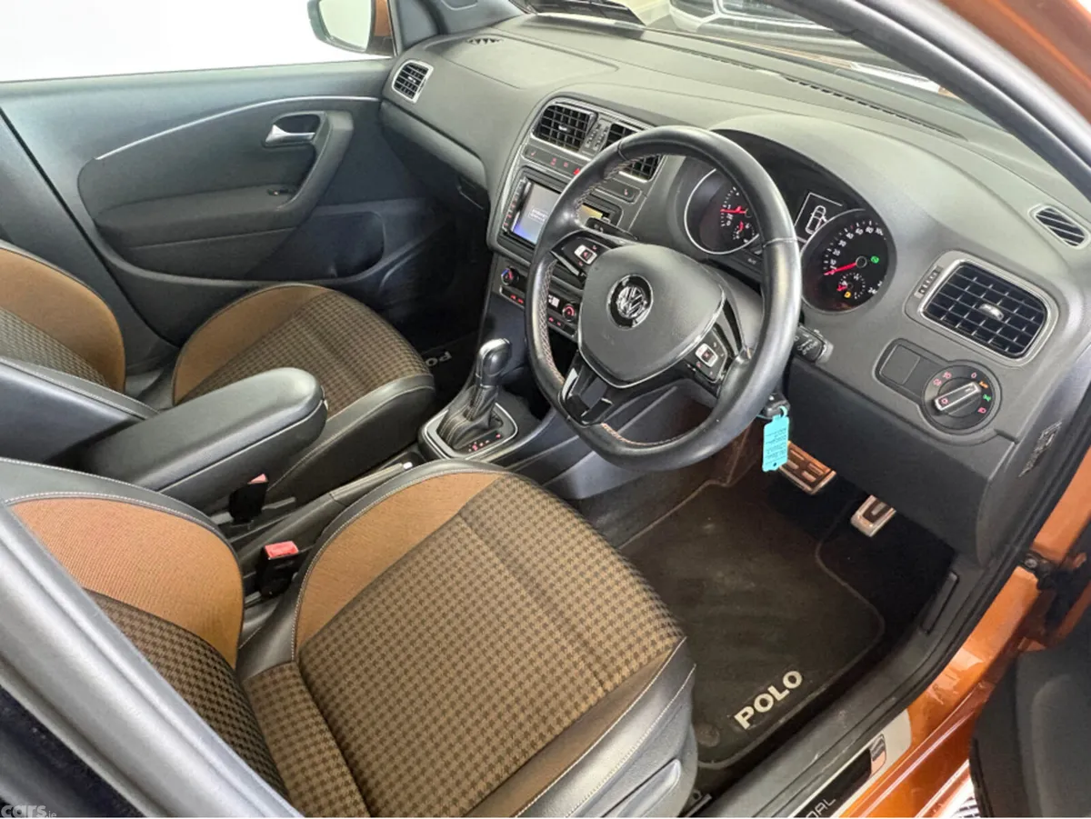 Volkswagen Polo Hatchback, Petrol, 2017, Orange