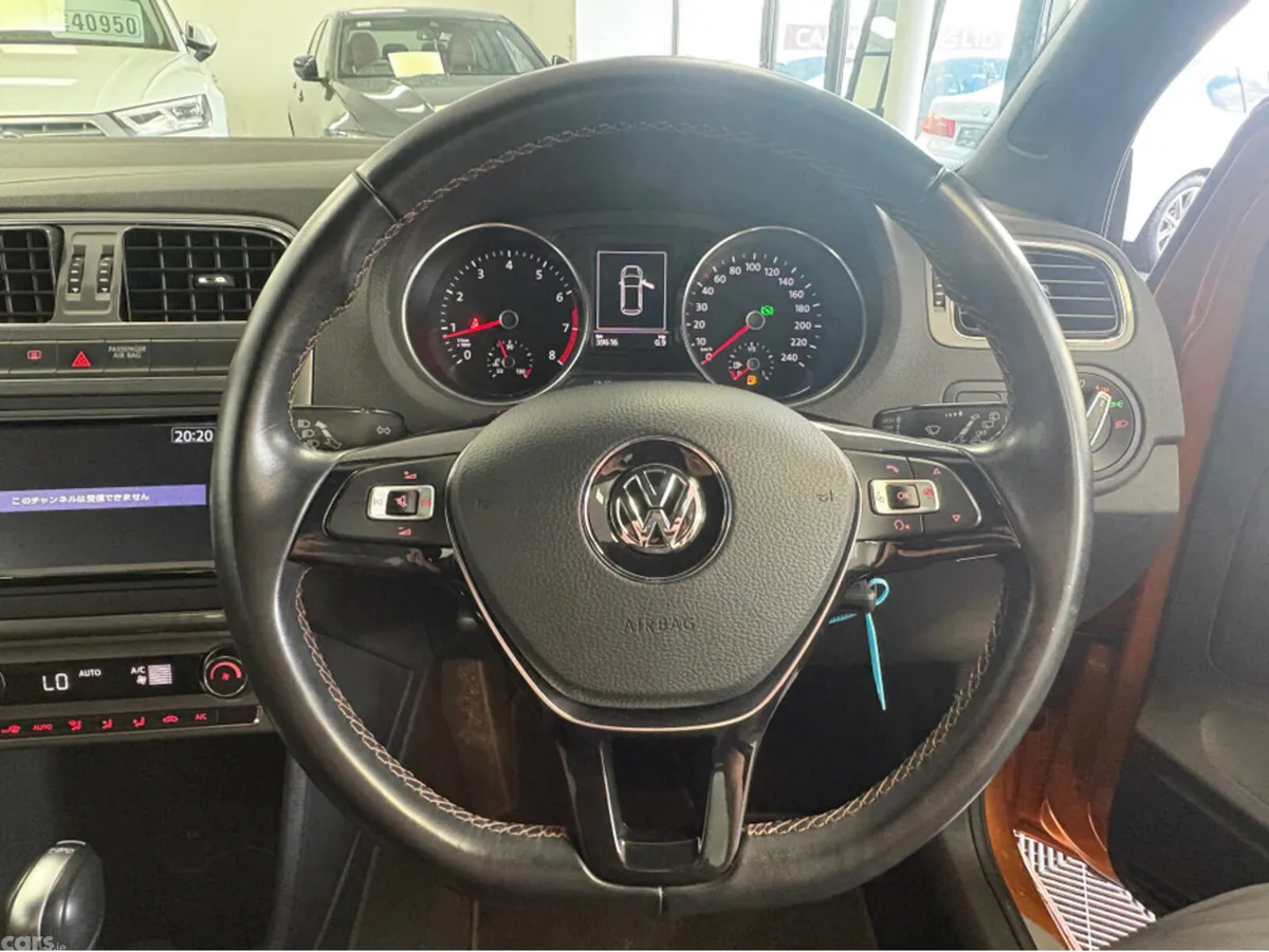 Volkswagen Polo Hatchback, Petrol, 2017, Orange