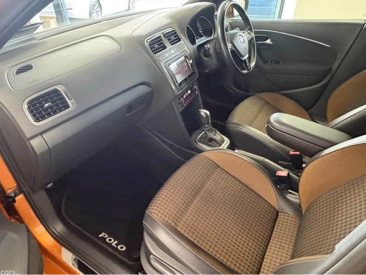 Volkswagen Polo Hatchback, Petrol, 2017, Orange
