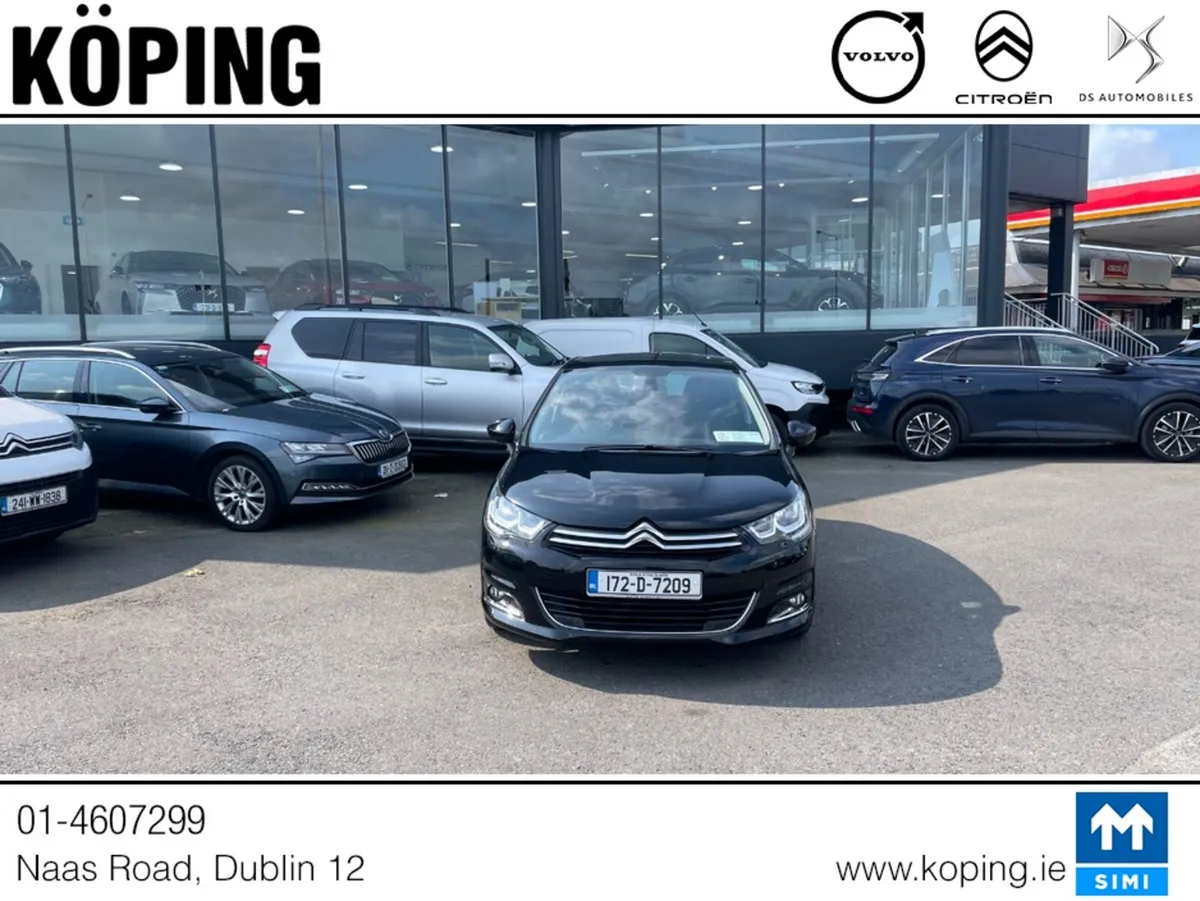 Citroen C4 Hatchback, Petrol, 2017, Black