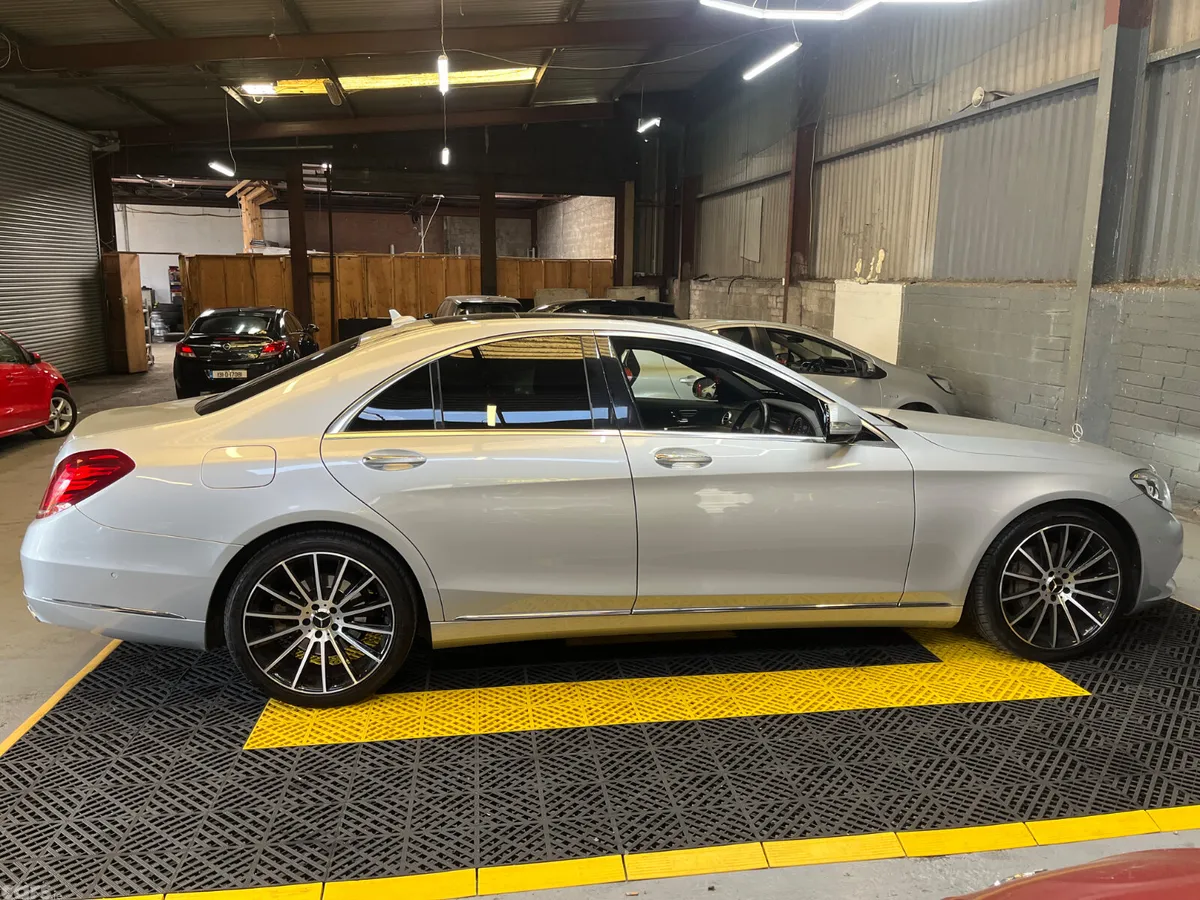 Mercedes-Benz S-Class Estate, Petrol Hybrid, 2015, Silver