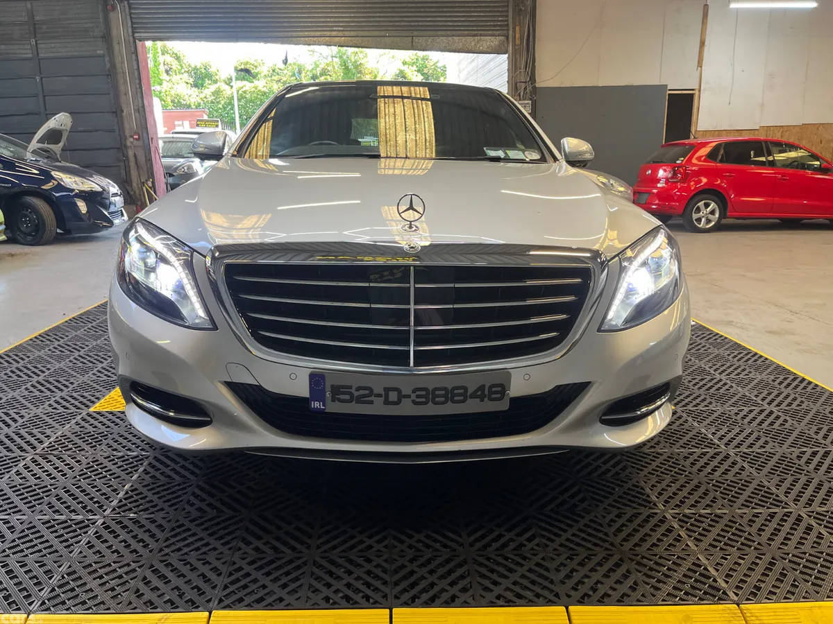 Mercedes-Benz S-Class Estate, Petrol Hybrid, 2015, Silver
