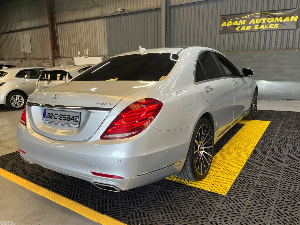Mercedes-Benz S-Class Estate, Petrol Hybrid, 2015, Silver