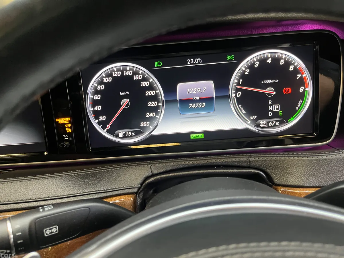 Mercedes-Benz S-Class Estate, Petrol Hybrid, 2015, Silver