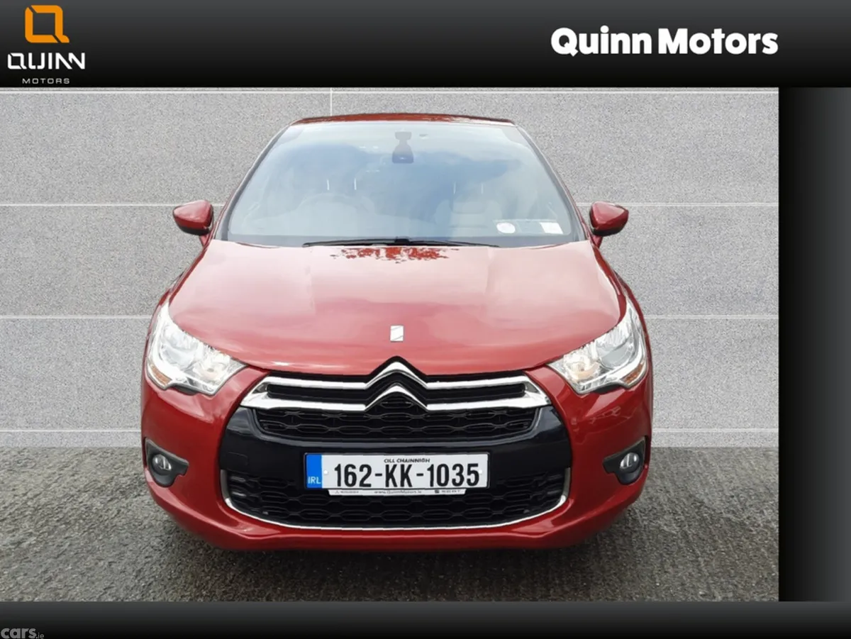 Citroen DS 4 Hatchback, Diesel, 2016, Red