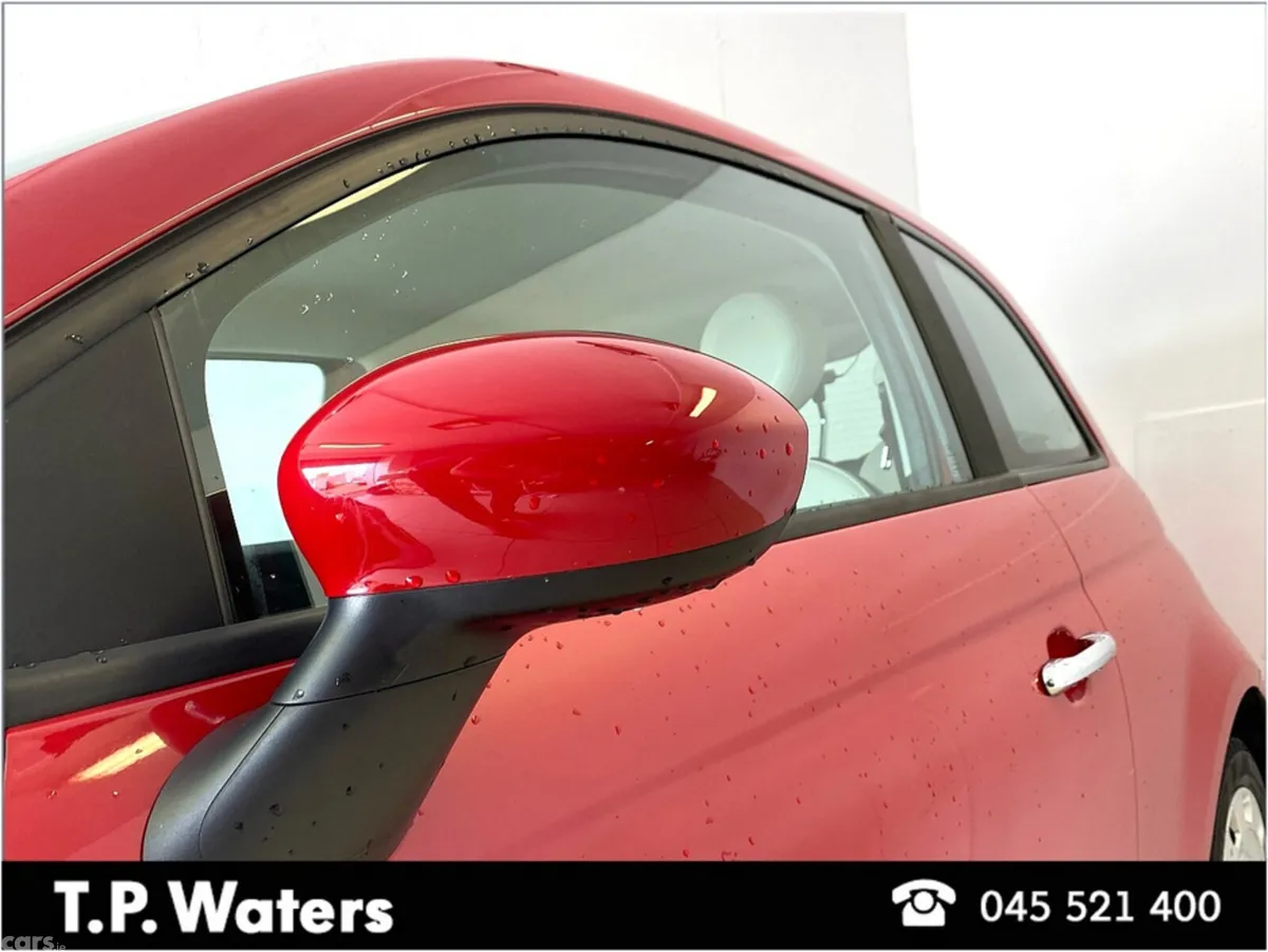 Fiat 500 Hatchback, Petrol, 2021, Red