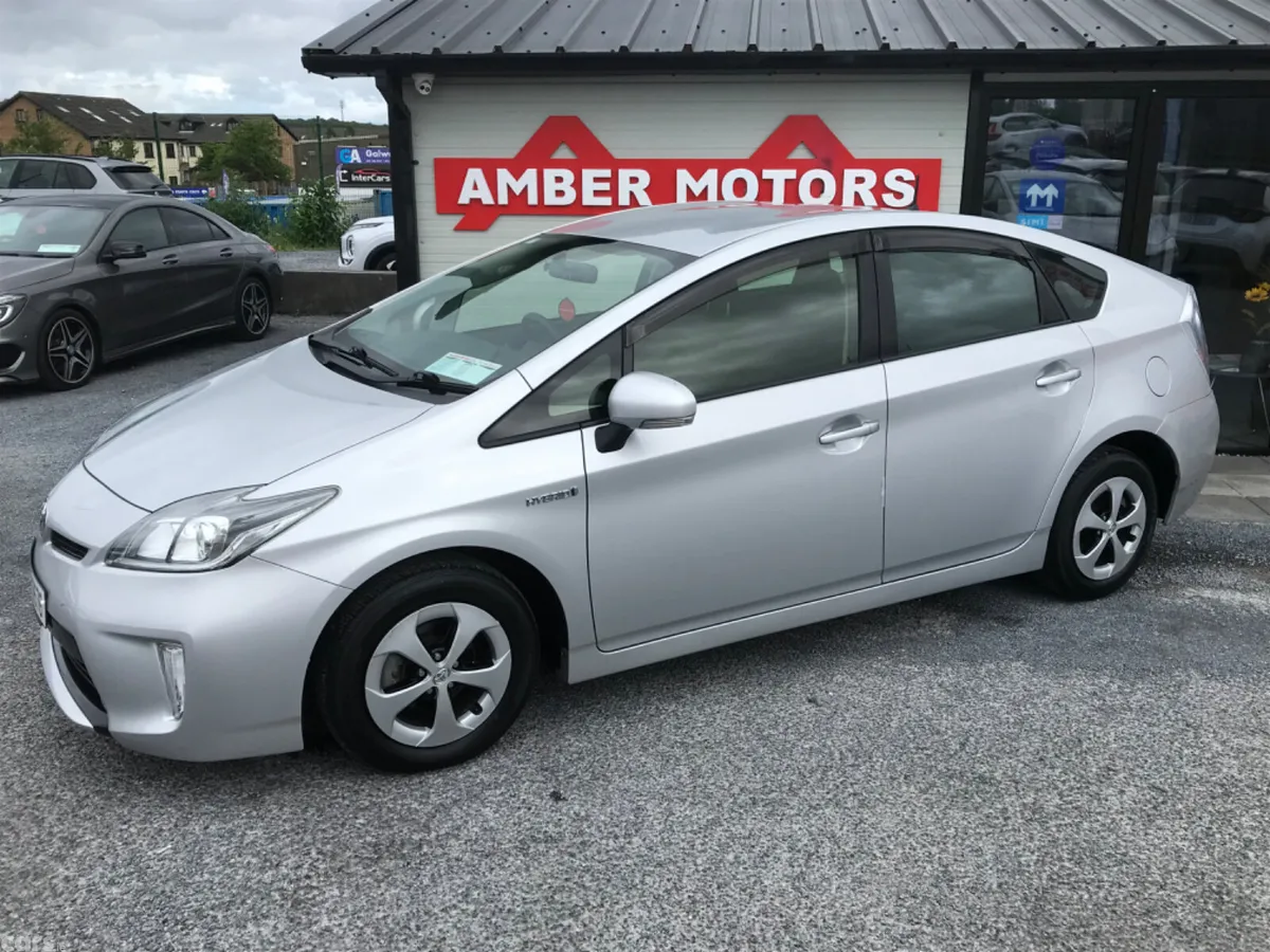 Toyota Prius Hatchback, Petrol Hybrid, 2015, Silver