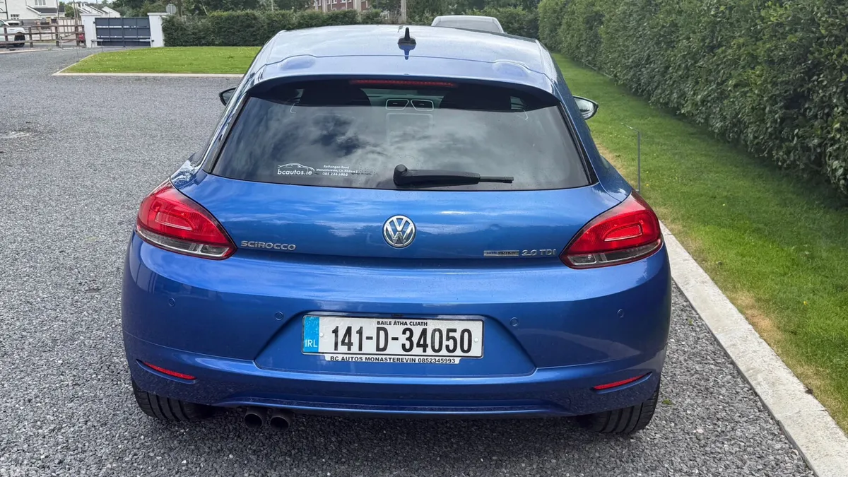 Volkswagen Scirocco Hatchback, Diesel, 2014, Blue
