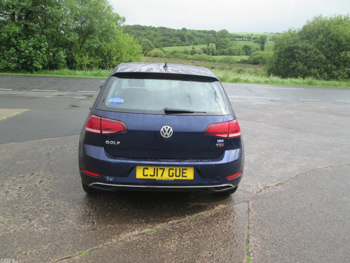 Volkswagen Golf Hatchback, Diesel, 2017, Blue