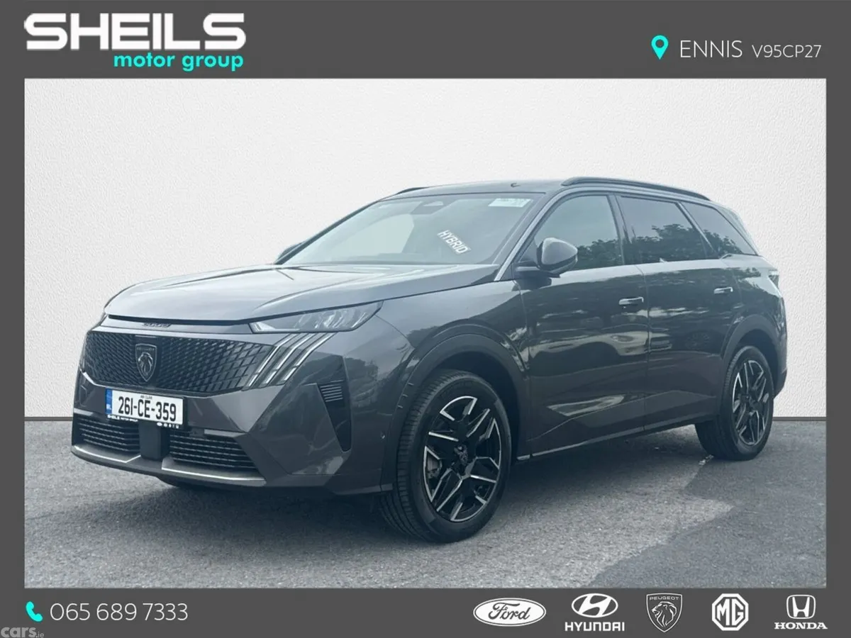 Peugeot 5008 MPV, Petrol, 2026, Grey