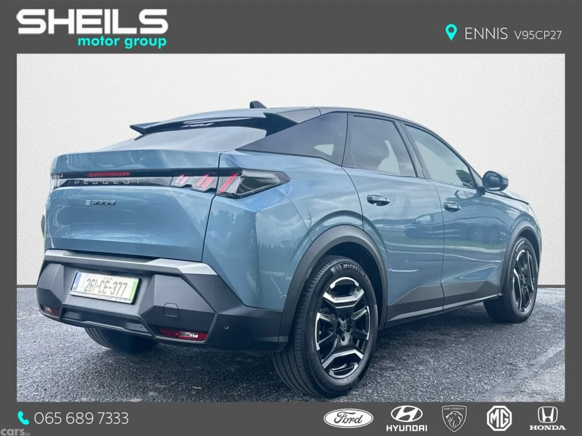 Peugeot 3008 MPV, Electric, 2026, Blue