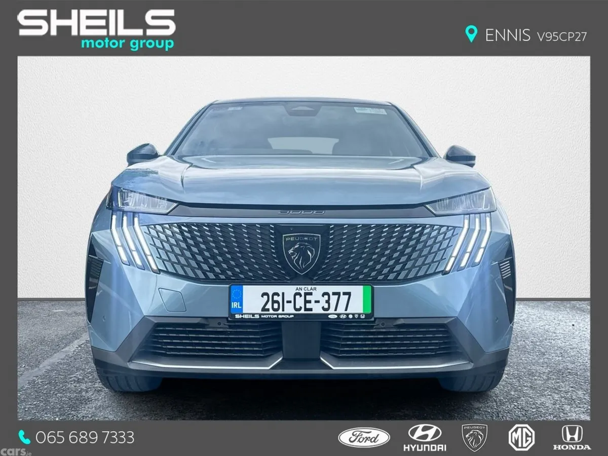 Peugeot 3008 MPV, Electric, 2026, Blue