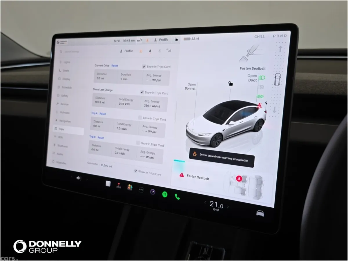 Tesla Model 3 Saloon, Electric, 2024, White