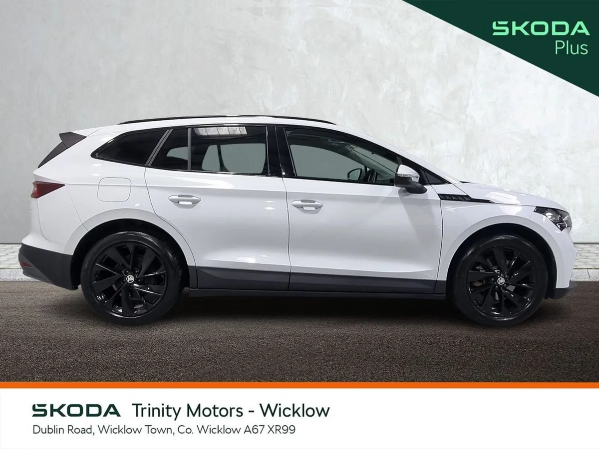 Skoda Enyaq SUV, Electric, 2023, White