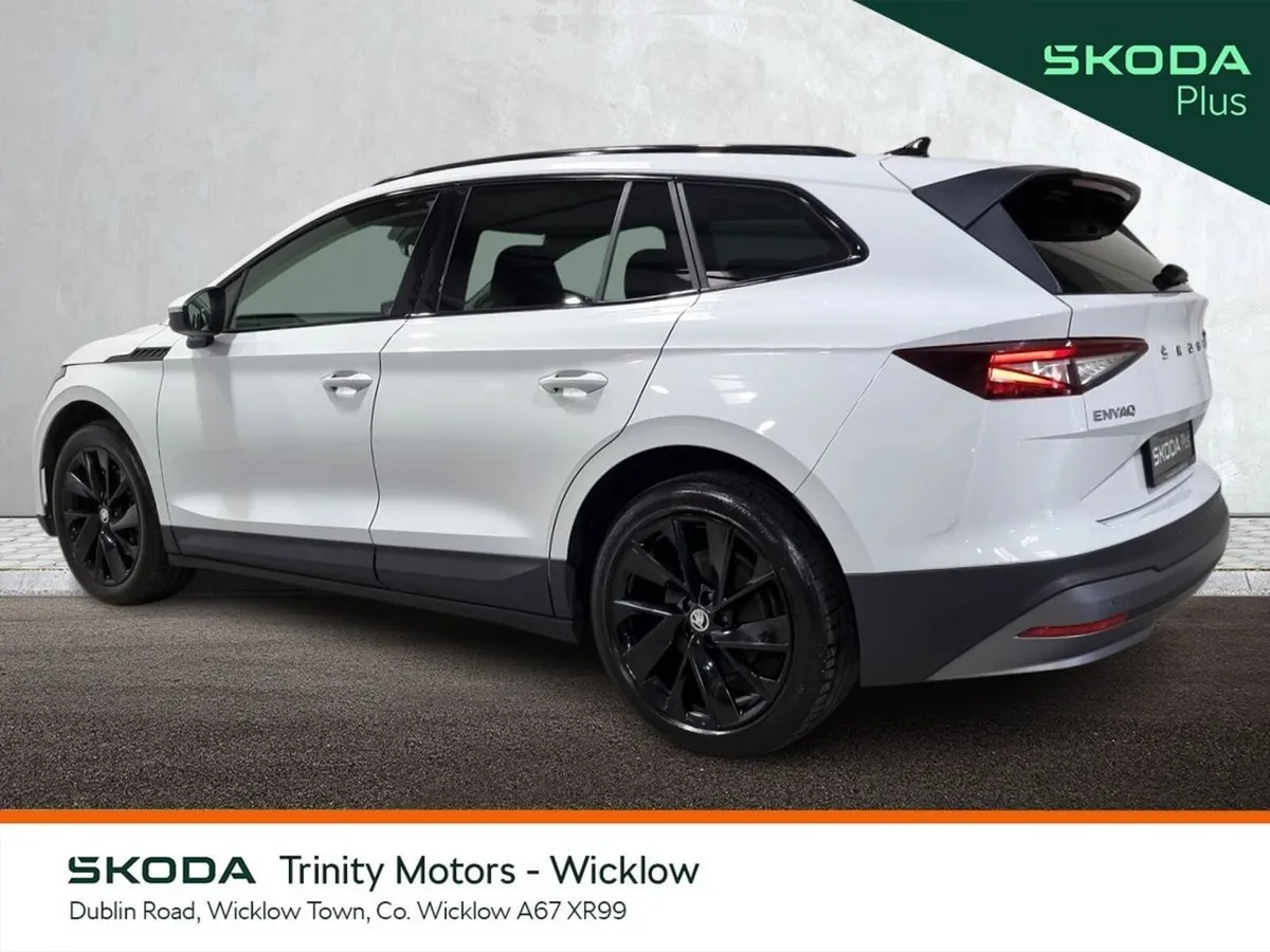 Skoda Enyaq SUV, Electric, 2023, White