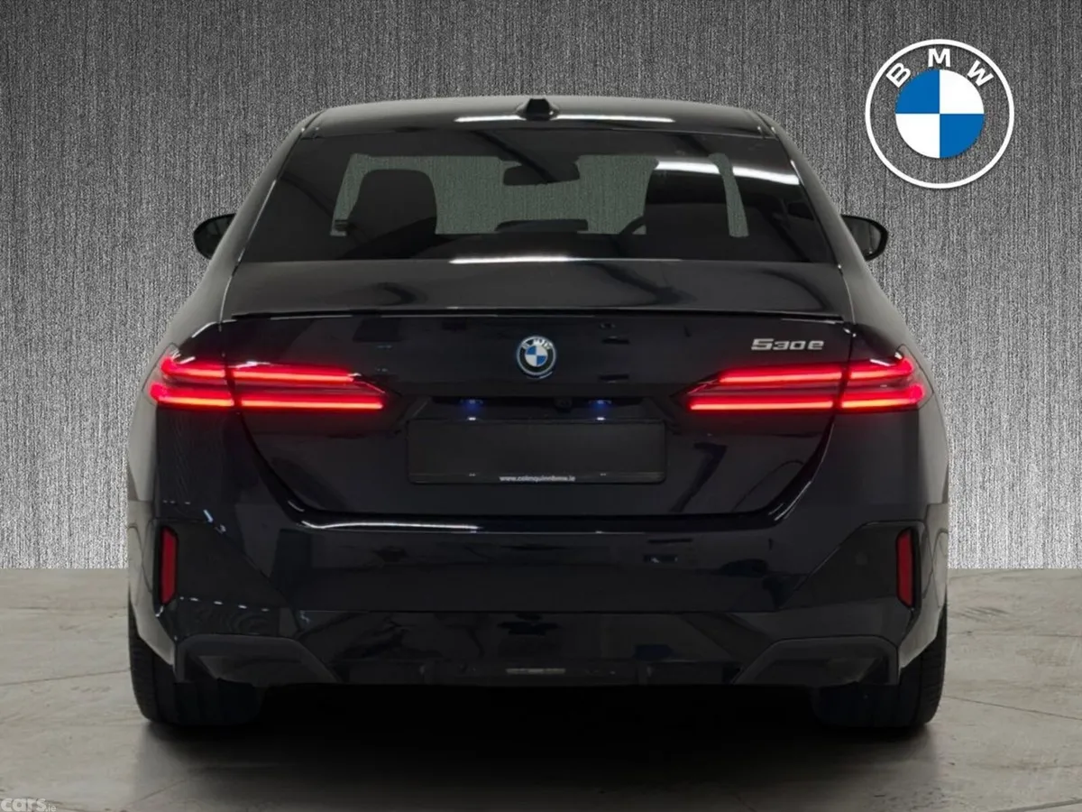 BMW 5-Series Saloon, Petrol Plug-in Hybrid, 2026, Black