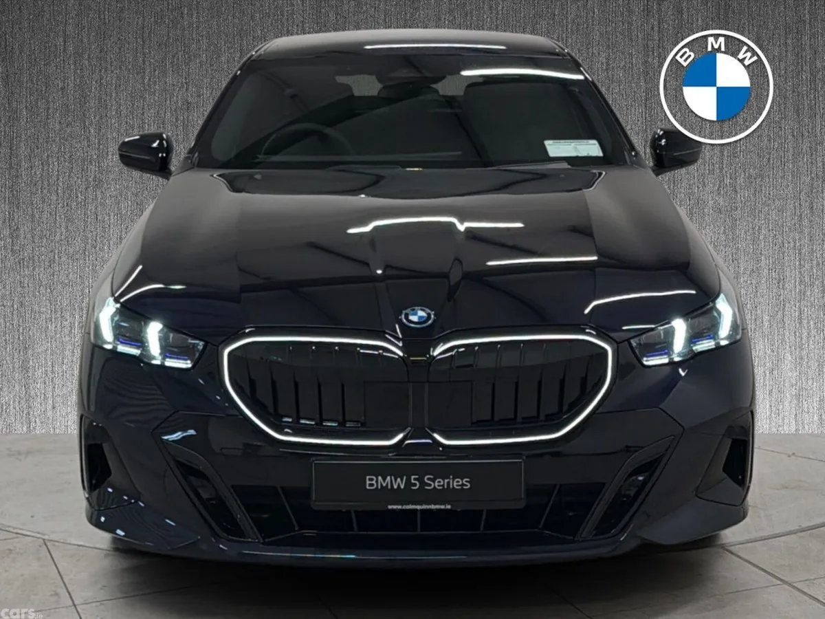 BMW 5-Series Saloon, Petrol Plug-in Hybrid, 2026, Black