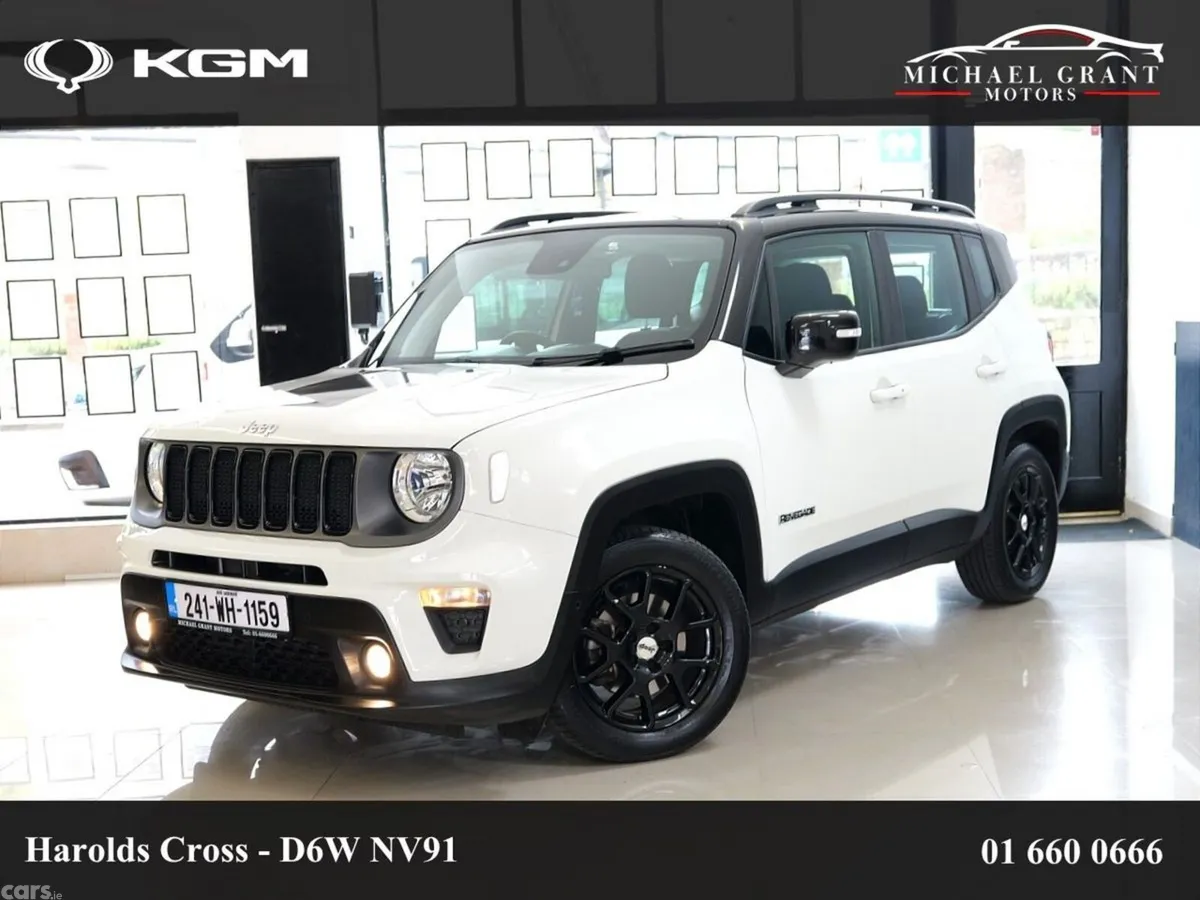 Jeep Renegade SUV, Petrol Hybrid, 2024, White