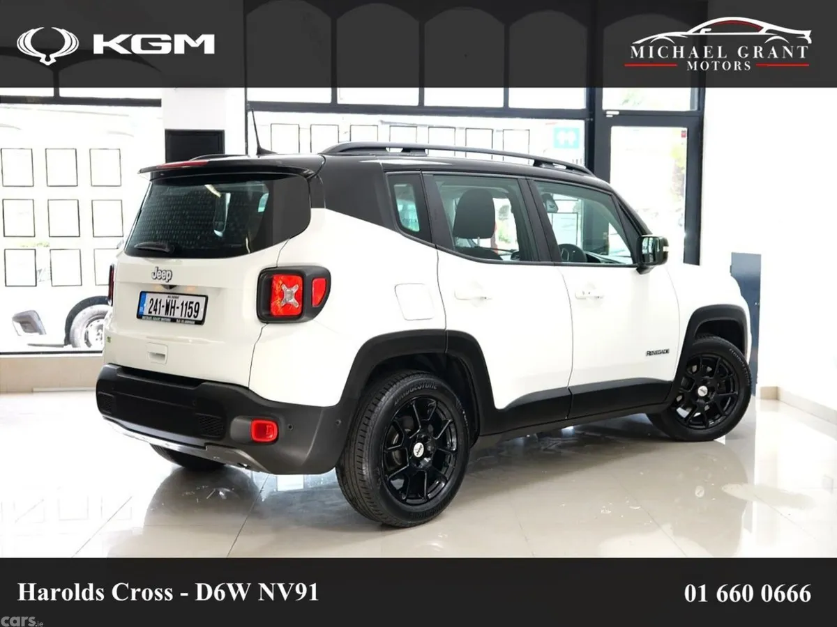 Jeep Renegade SUV, Petrol Hybrid, 2024, White