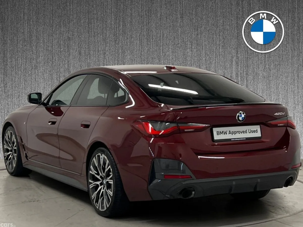 BMW 4-Series Coupe, Diesel, 2022, Red