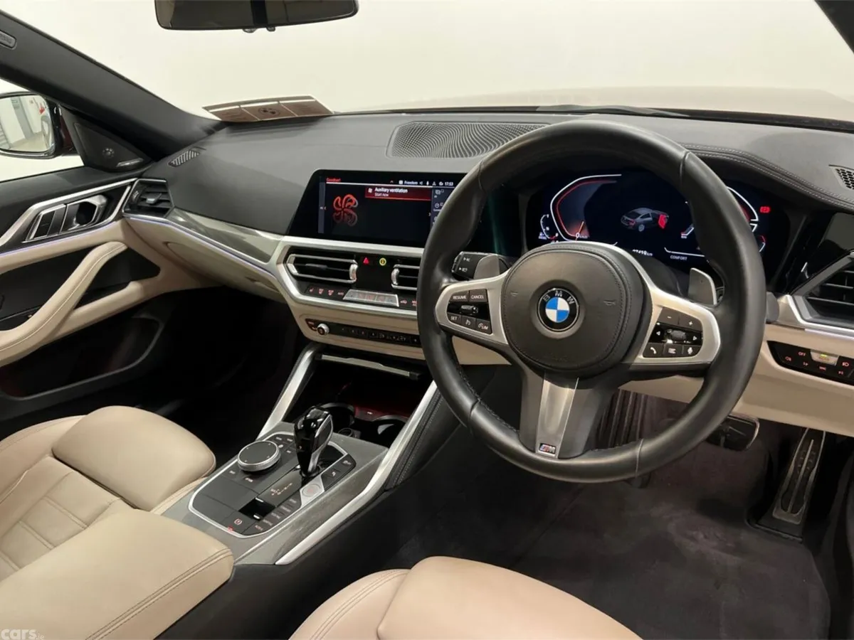 BMW 4-Series Coupe, Diesel, 2022, Red