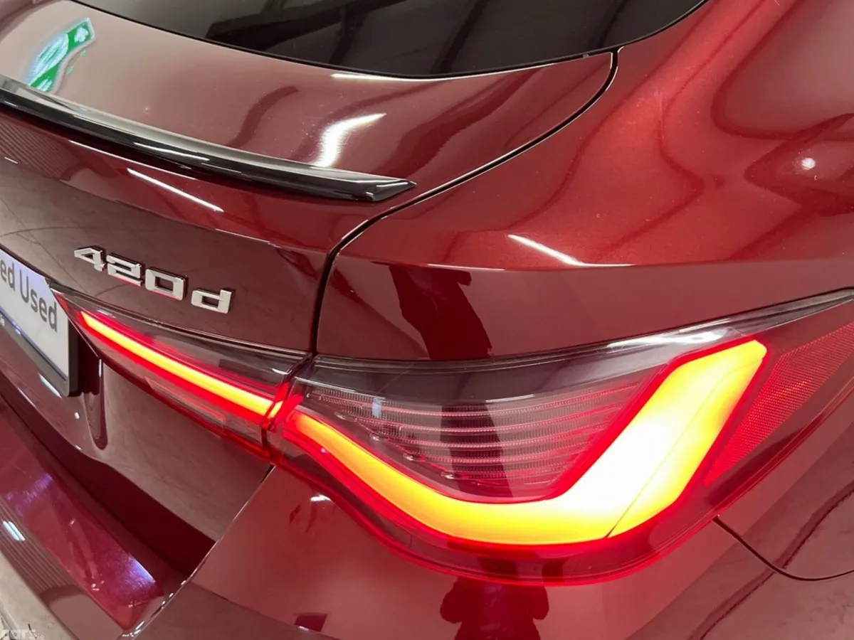 BMW 4-Series Coupe, Diesel, 2022, Red