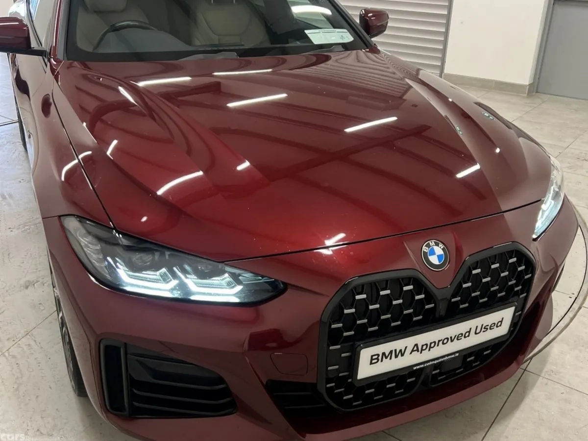 BMW 4-Series Coupe, Diesel, 2022, Red