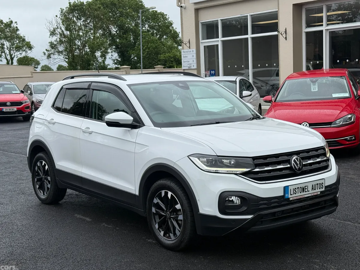 Volkswagen T-Cross SUV, Petrol, 2021, White