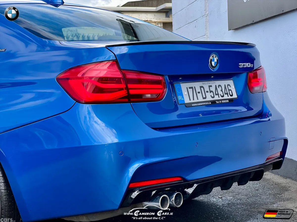 BMW 3-Series Saloon, Petrol Plug-in Hybrid, 2017, Blue