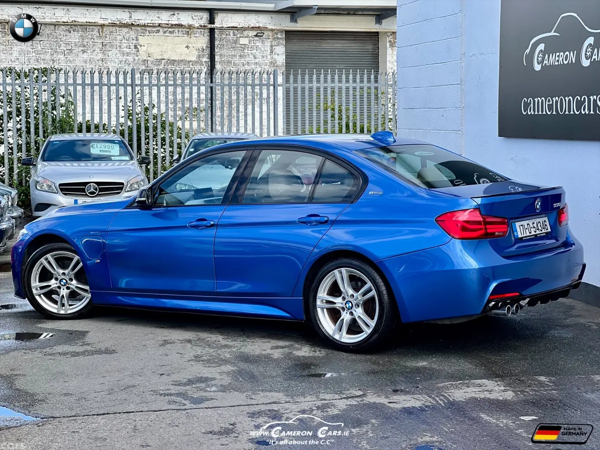BMW 3-Series Saloon, Petrol Plug-in Hybrid, 2017, Blue