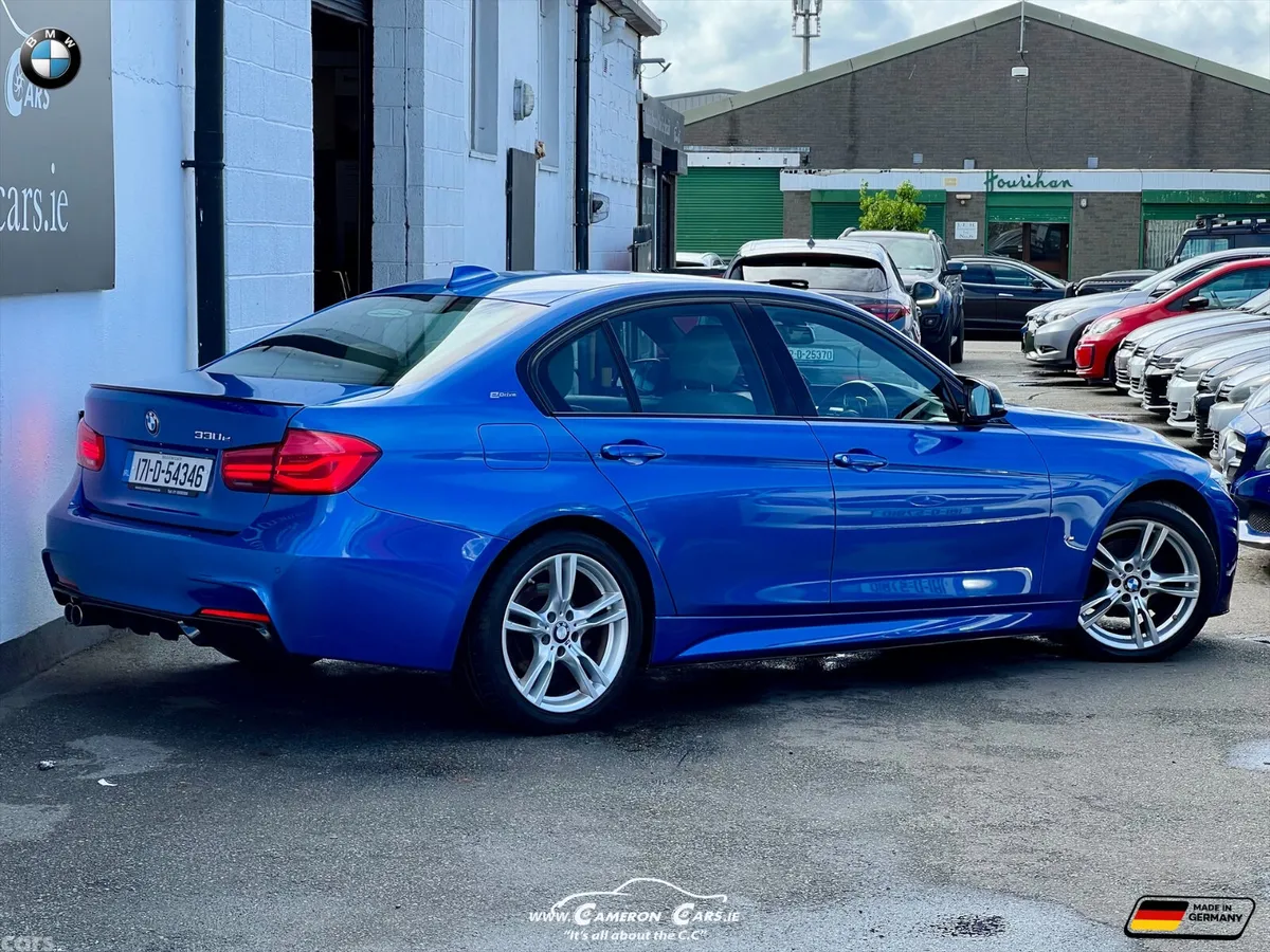 BMW 3-Series Saloon, Petrol Plug-in Hybrid, 2017, Blue