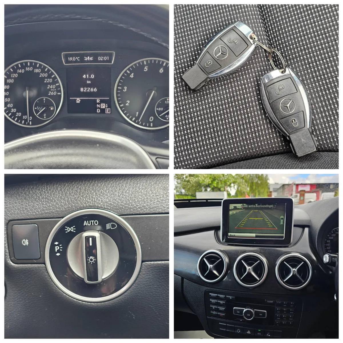 Mercedes-Benz B-Class MPV, Petrol, 2012, Black