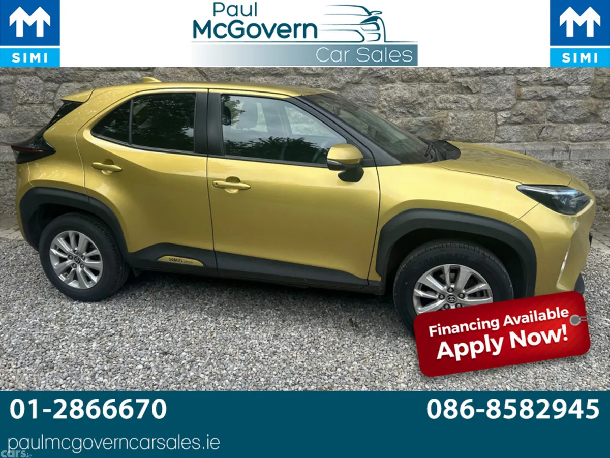 Toyota Yaris Cross Hatchback, Petrol Hybrid, 2024, Yellow