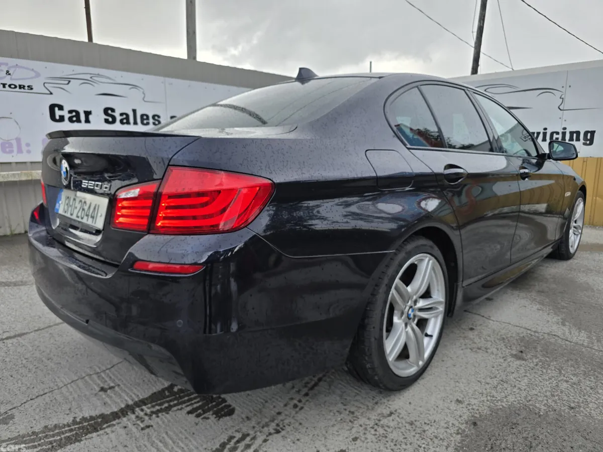 BMW 5-Series Saloon, Diesel, 2013, Black