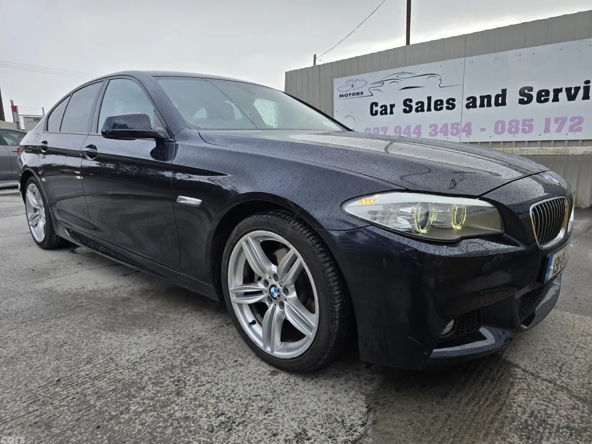 BMW 5-Series Saloon, Diesel, 2013, Black