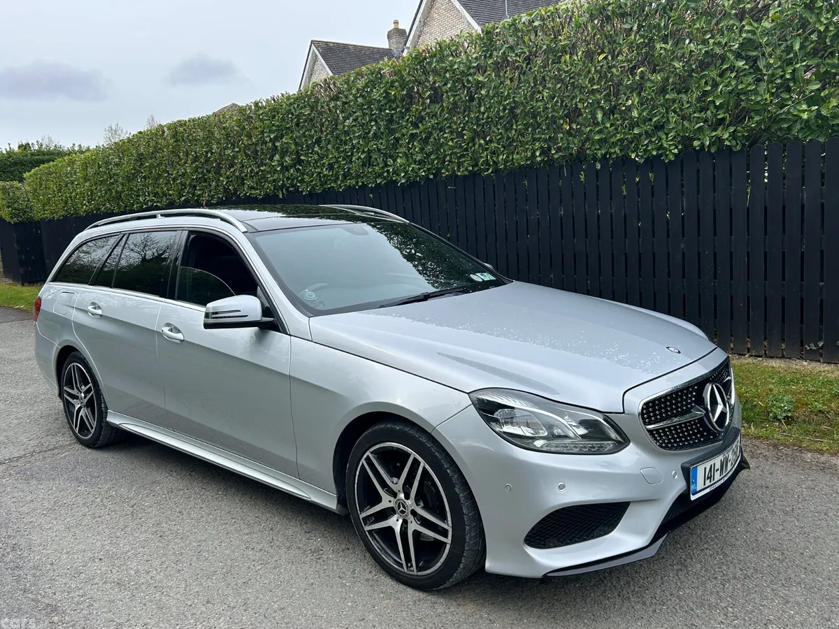 Mercedes-Benz E-Class Estate, Diesel Hybrid, 2014, Silver