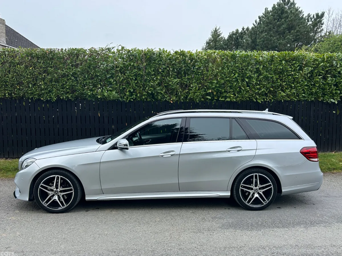 Mercedes-Benz E-Class Estate, Diesel Hybrid, 2014, Silver