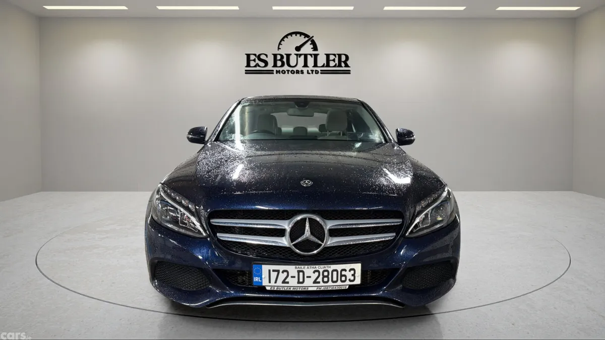 Mercedes-Benz C-Class Saloon, Petrol Plug-in Hybrid, 2017, Blue