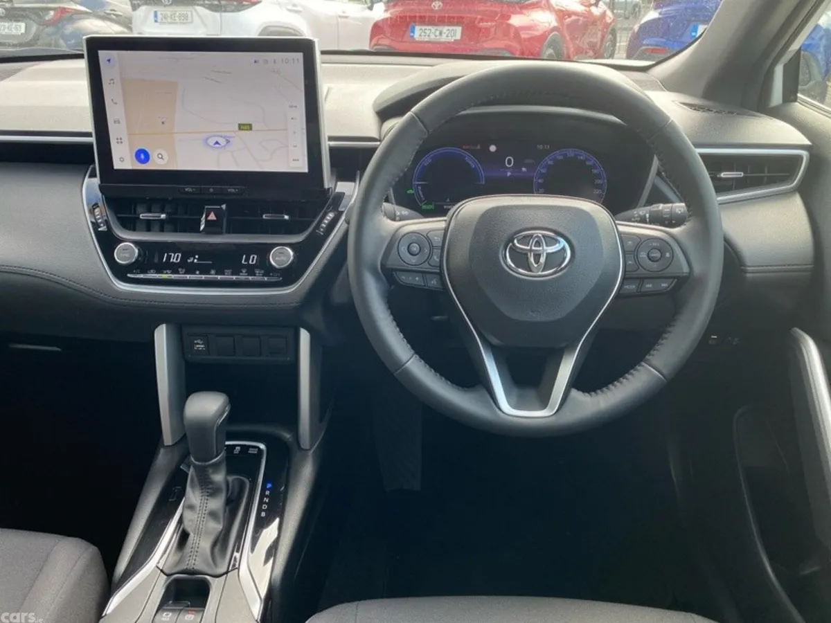Toyota Corolla Cross SUV, Petrol Hybrid, 2024, White
