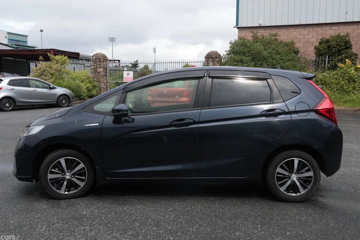 Honda Fit Hatchback, Petrol Hybrid, 2019, Black