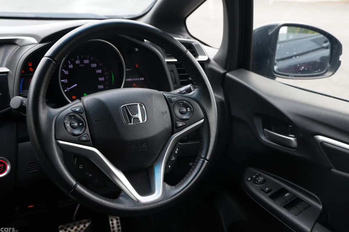 Honda Fit Hatchback, Petrol Hybrid, 2019, Black
