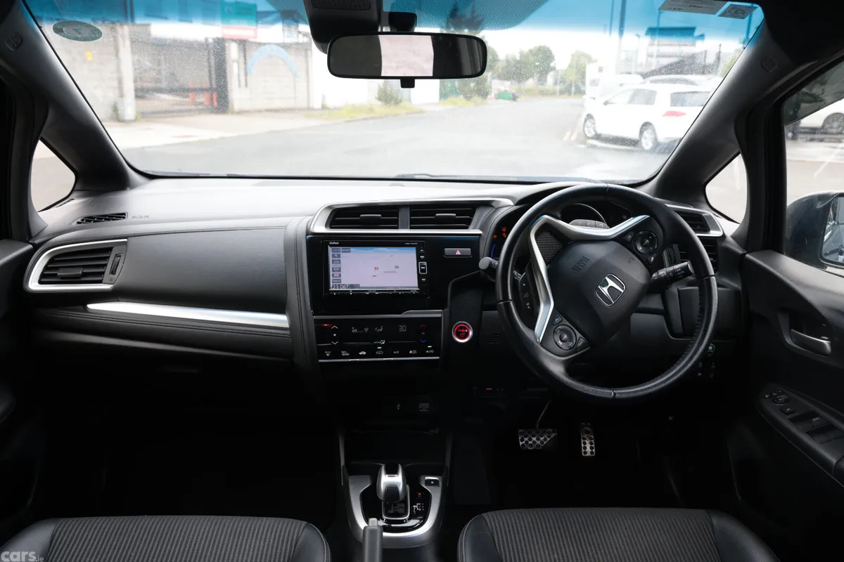 Honda Fit Hatchback, Petrol Hybrid, 2019, Black