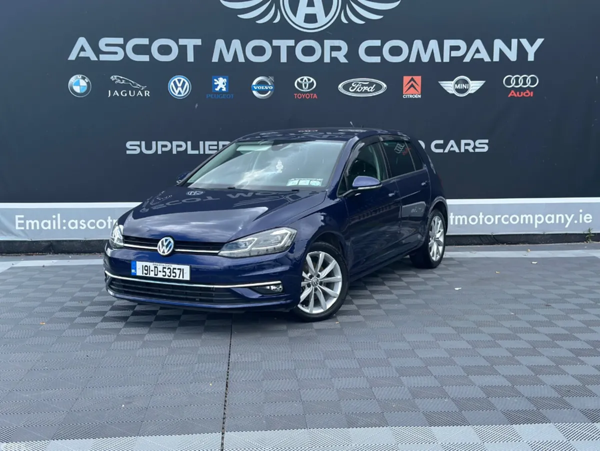 Volkswagen Golf Hatchback, Petrol, 2019, Blue