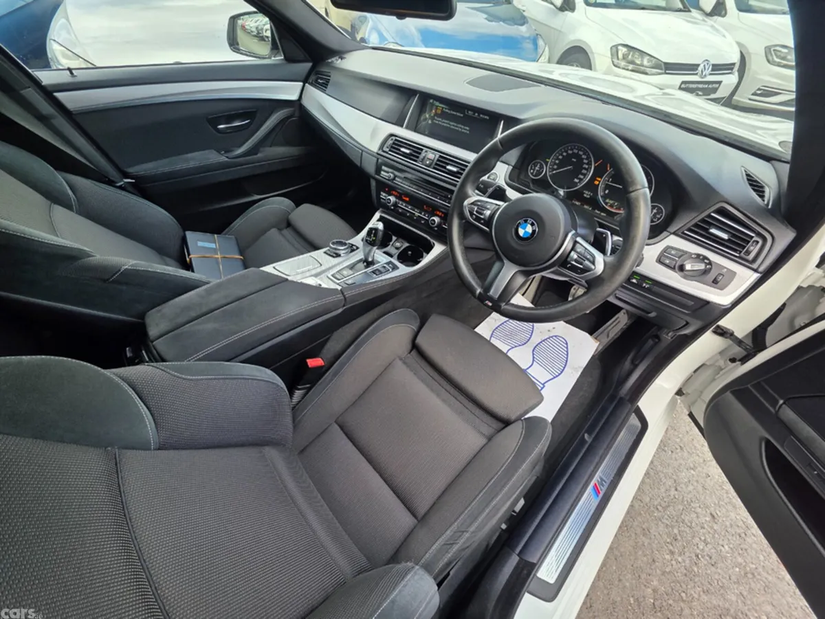 BMW 5-Series Estate, Diesel, 2015, White