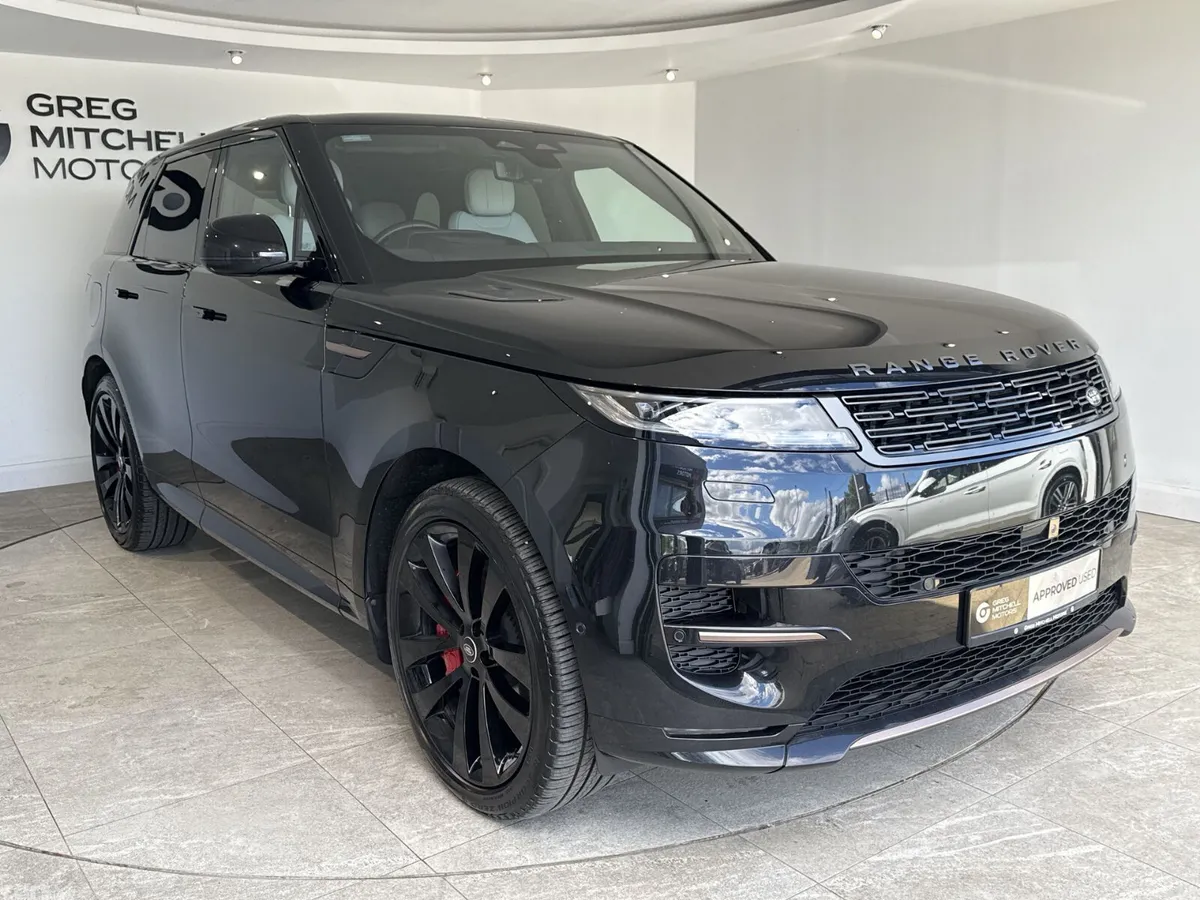 Land Rover Range Rover Sport SUV, Petrol Plug-in Hybrid, 2023, Black
