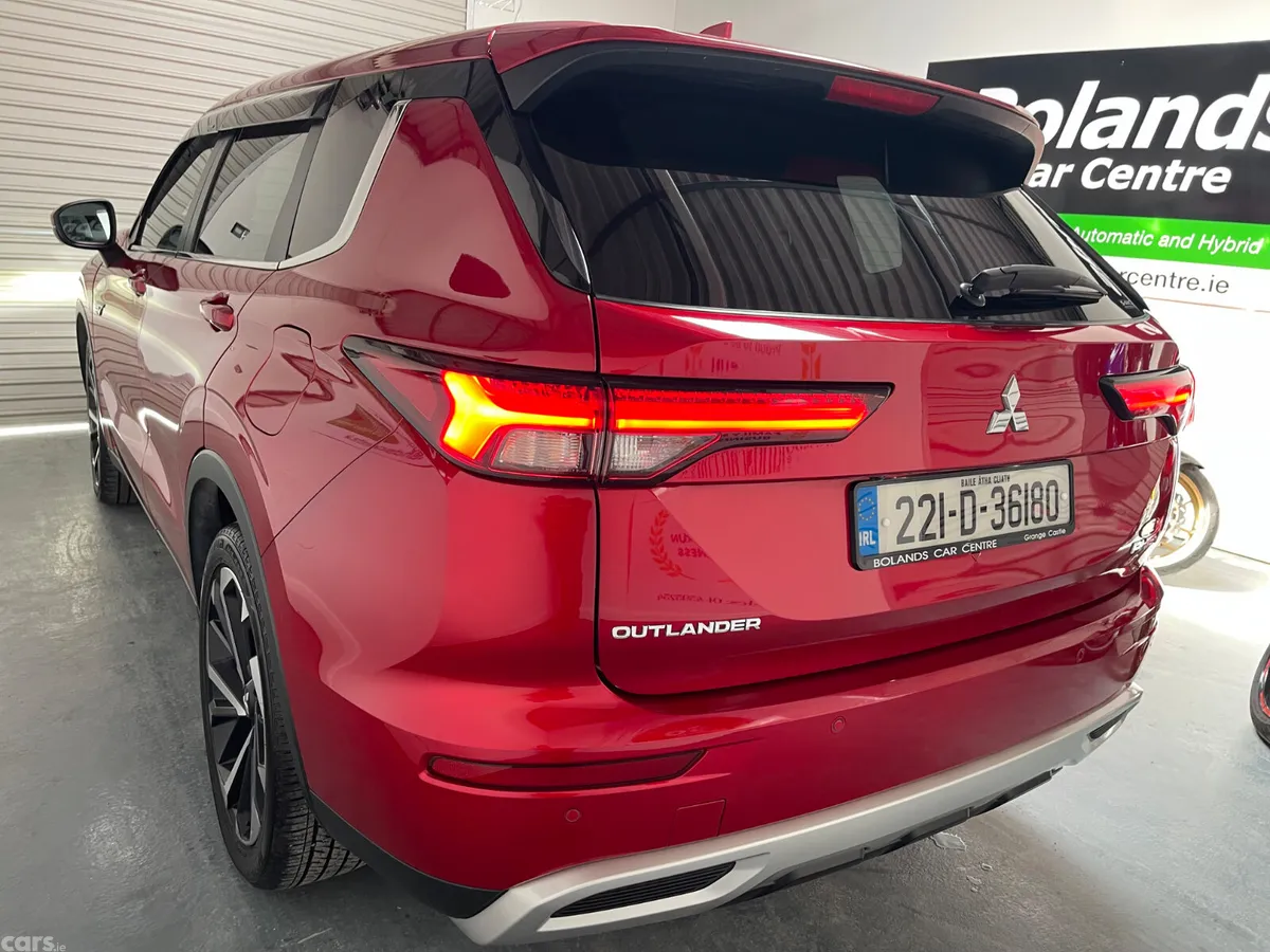 Mitsubishi Outlander SUV, Petrol Plug-in Hybrid, 2022, Red