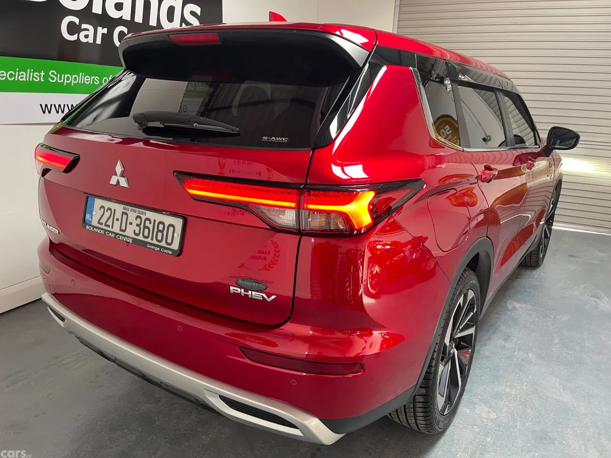 Mitsubishi Outlander SUV, Petrol Plug-in Hybrid, 2022, Red